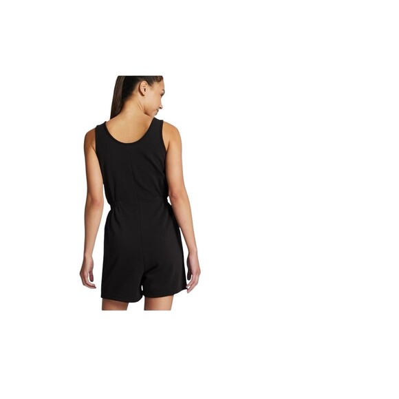 PUMA Glowing Romper Shorts Sleeveless Pockets Sporty Terry Knit Black Small NWT - Picture 12 of 12